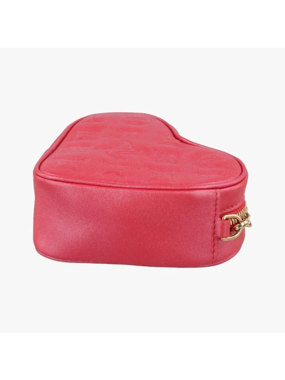 Louis Vuitton Heart on Chain Red Lambskin Shoulder
